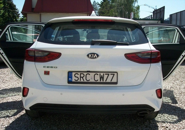 Kia Ceed cena 59900 przebieg: 55000, rok produkcji 2019 z Łaszczów małe 379